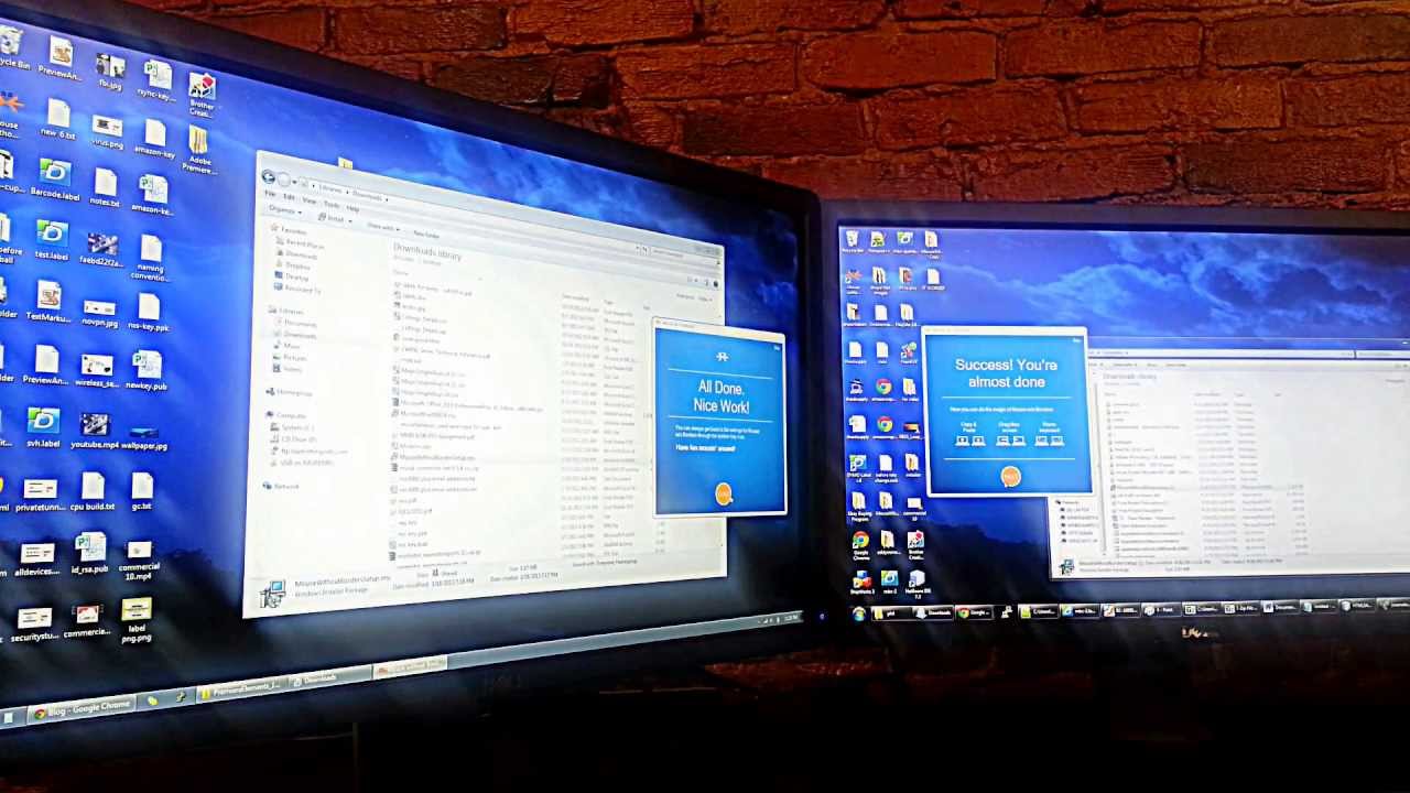 ஒரு Mouse இனால் பல கணனிகளைக் கட்டுப்படுத்தல்…