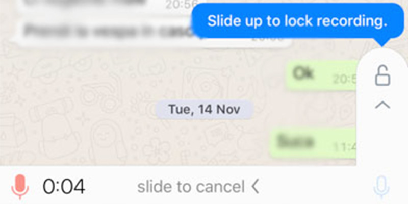 WhatsApp தரும் புதிய வசதி – Voice Record Lock